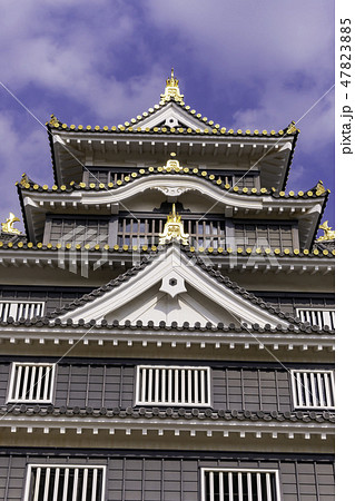 岡山 岡山城 本丸 天守閣 岡山 岡山城 本丸 天守閣 47823885