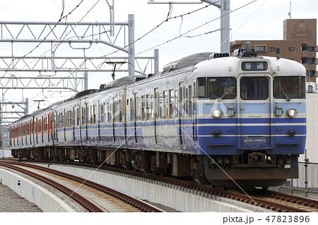 終焉近い越後線115系6両（三次新潟色） 47823896