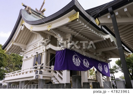 岡山　岡山神社　本殿 47823961