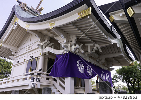 岡山　岡山神社　本殿 47823963