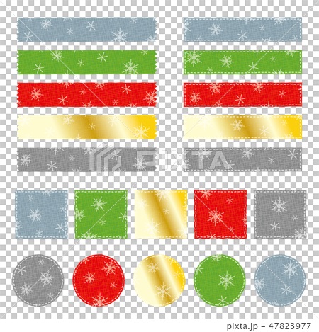 雪水晶圖案圖案材料集 47823977