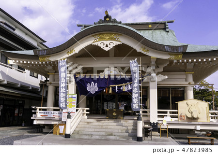 岡山　岡山神社　拝殿 47823985