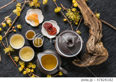 中国茶セット Chinese tea set of beauty and health 中国茶セット Chinese tea set of beauty and health 47826182
