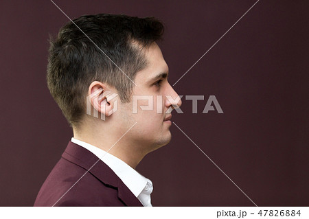 Handsome young man of 25-30 years old in a suit. Handsome young man of 25-30 years old in a suit. 47826884