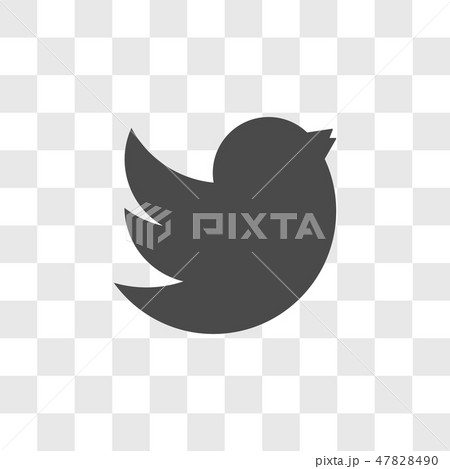 Bird icon in flat style.  47828490