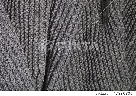knitted grey scarf 47830800