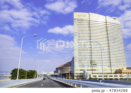 福岡都市高速走行中 ヒルトン福岡シーホークホテルとヤフオク!ドーム 福岡都市高速走行中 ヒルトン福岡シーホークホテルとヤフオク!ドーム 47834266