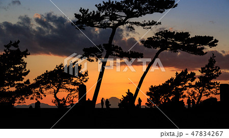 葉山の夕景 葉山の夕景 47834267