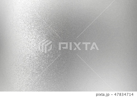 Texture of silver rough metallic panel, abstract 47834714