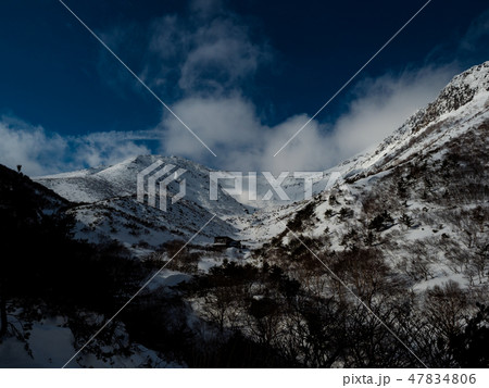 安達太良山鉄山冬景色 47834806