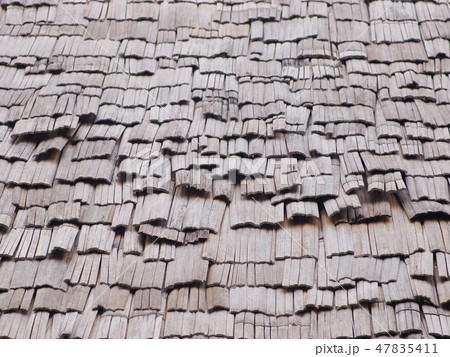 bamboo wooden roof works detail of THAI, TAI house 47835411
