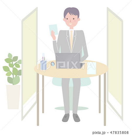 日本ユニバーサルマナー協会監修素材　精神障害者 47835808