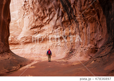 Slot canyon 47836897
