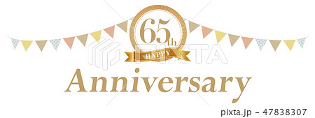 65周年アニバーサリーデコ 65周年アニバーサリーデコ 47838307