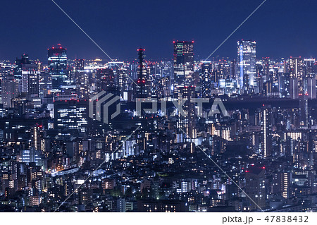 東京夜景 六本木 都市風景 東京夜景 六本木 都市風景 47838432