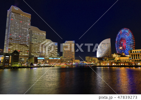 みなとみらい 夜景 みなとみらい 夜景 47839273