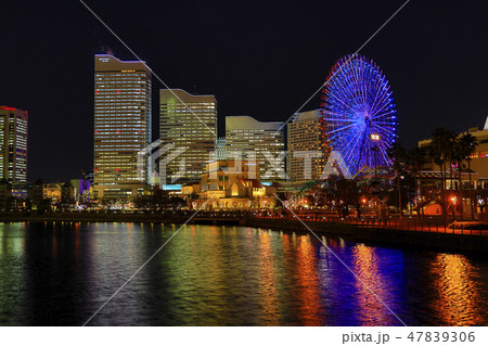 みなとみらい 夜景 みなとみらい 夜景 47839306
