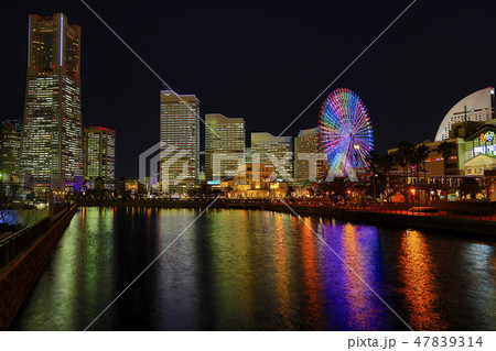 みなとみらい　夜景 47839314
