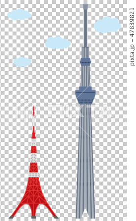 日本のシンボルタワー 47839821