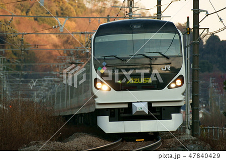 まもなく置き換え、E257系 特急「あずさ」 中央本線 高尾~相模湖 まもなく置き換え、E257系 特急「あずさ」 中央本線 高尾~相模湖 47840429