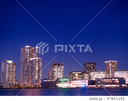 ららぽーと豊洲と高層ビル街 ららぽーと豊洲と高層ビル街 47841192