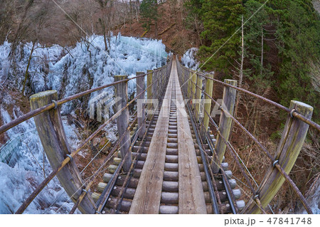 埼玉県 秩父の尾ノ内渓谷氷柱 埼玉県 秩父の尾ノ内渓谷氷柱 47841748