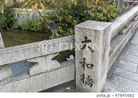 京都　白川　大和橋 47845082