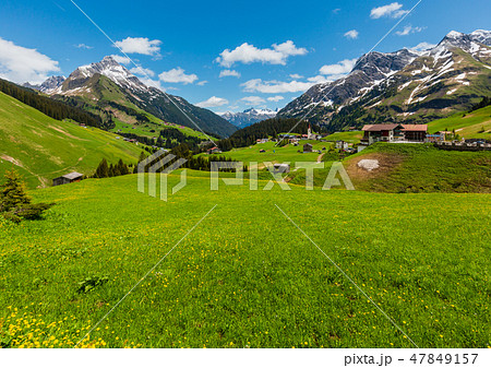 Alpine view (Vorarlberg, Austria) Alpine view (Vorarlberg, Austria) 47849157