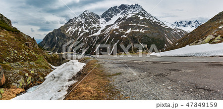 Spring Alps mountain landscape Spring Alps mountain landscape 47849159