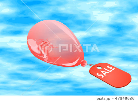 balloon with the label sale balloon with the label sale 47849636
