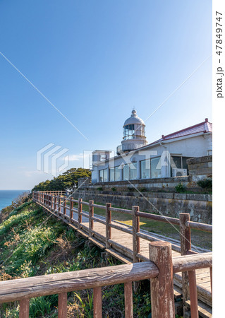 白亜の美保関灯台 47849747
