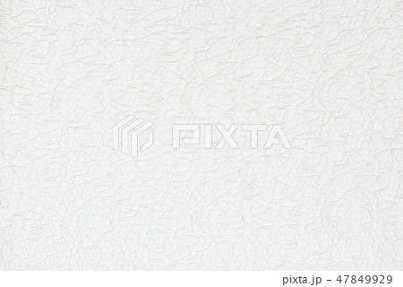 Closeup of white lace fabric 47849929