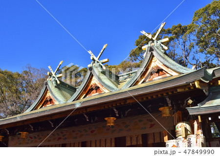 西宮神社本殿の屋根 47849990