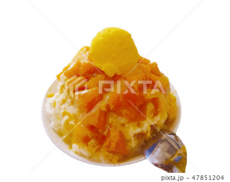 マンゴーかき氷 47851204