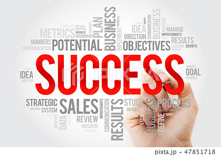 Success word cloud collage with marker Success word cloud collage with marker 47851718
