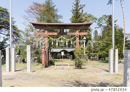 岩岡神社の鳥居 岩岡神社の鳥居 47852034
