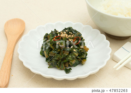 野沢菜の油炒め 野沢菜の油炒め 47852263