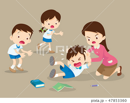 teacher handle angry boy 47853360