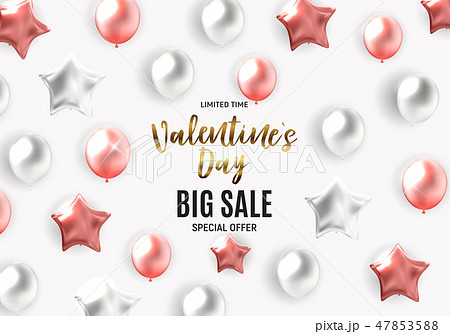 Valentine's Day Love and Feelings Sale Background 47853588