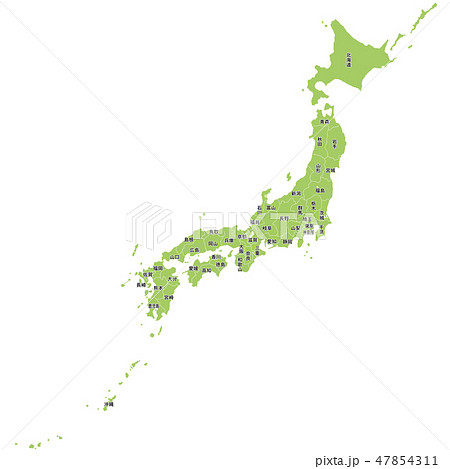 Map Of Japan Stock Illustration