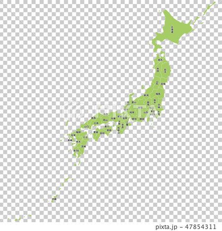 日本地図 47854311