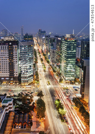 テヘラン路 都心 夜景 47854613