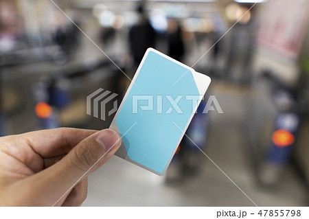 ICカード 交通イメージ 47855798