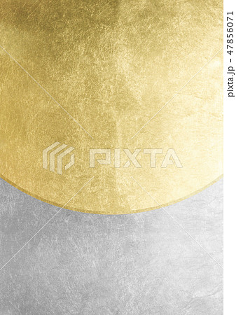 箔　金銀　イメージ　（背景素材） 47856071