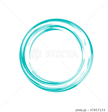 円 丸 輪 リング イラスト フレームのイラスト素材