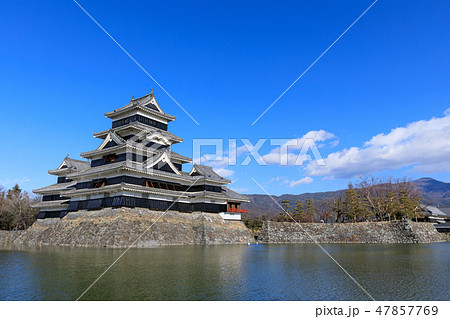 長野_快晴の国宝松本城 長野_快晴の国宝松本城 47857769