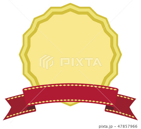 金メダル リボン  47857966