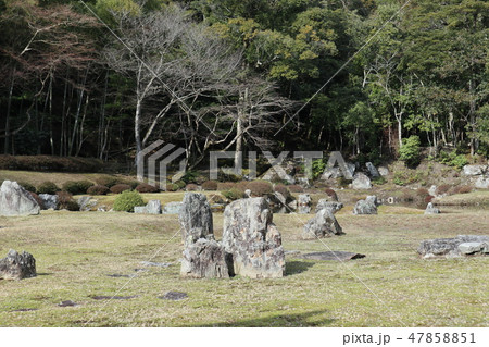 早春の山口 常栄寺雪舟庭 早春の山口 常栄寺雪舟庭 47858851
