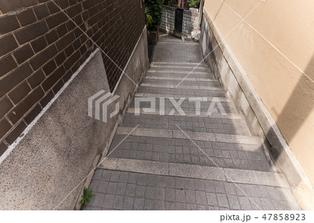 路地裏の石畳　Path of Kagurazaka tokyo japan nihon 47858923