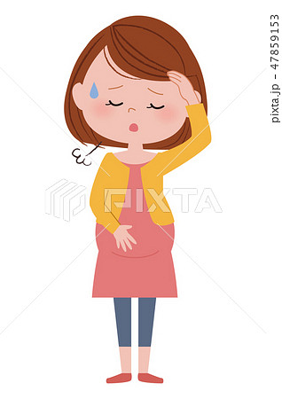 妊婦さん　体調不良　目眩 47859153